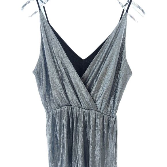 NWT Dainty Hooligan short silver jumpsuit med - Picture 5 of 11